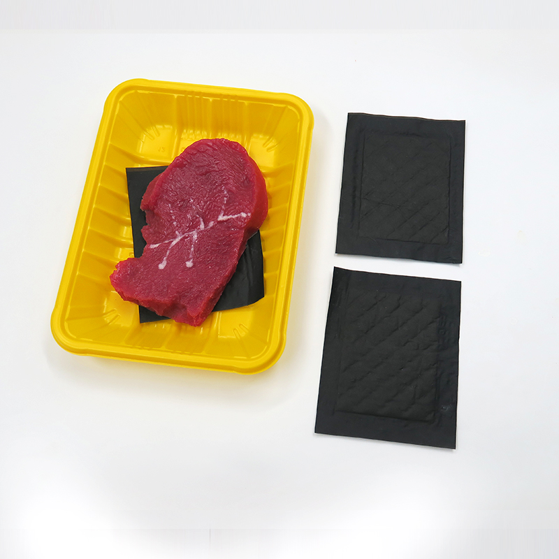 Tampon absorbant la viande d'eau de sang pour la viande et le poisson