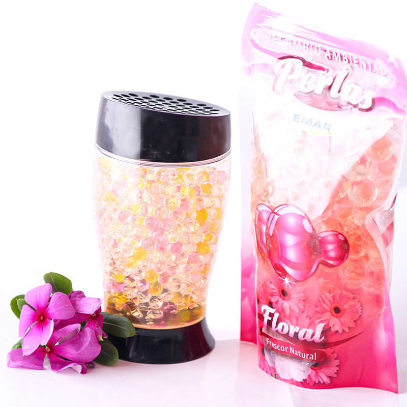 Perles d'eau colorées SAP Aroma pour désodorisant